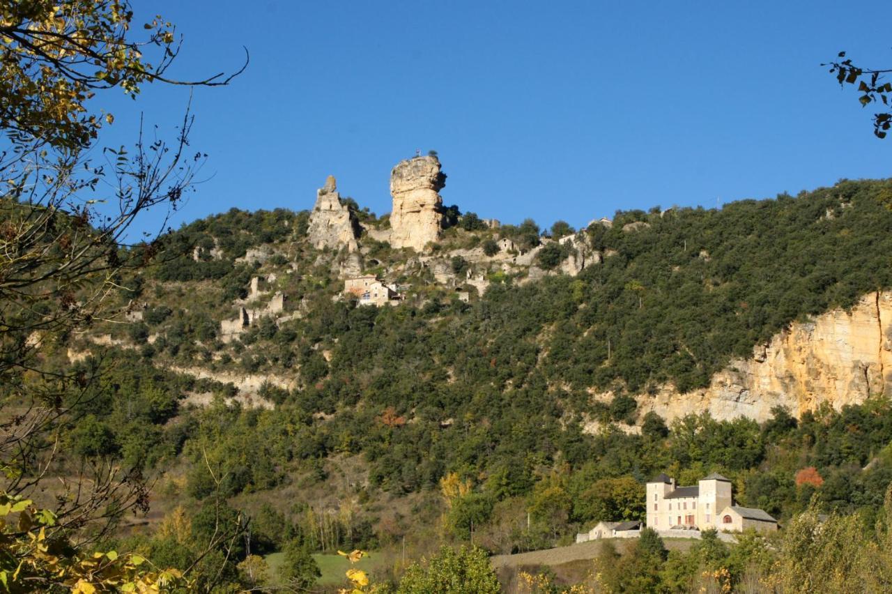 Maison Charmante Avec Vue Sur La Montagne, Mostuéjouls Exterior foto